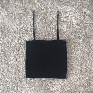 Brandy Melville black spaghetti strap tank